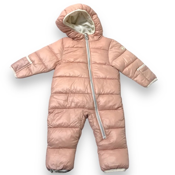 Michael Kors Other - Michael Kors Infant Girl Pram Snowsuit Size 6-12 Mo Pink
